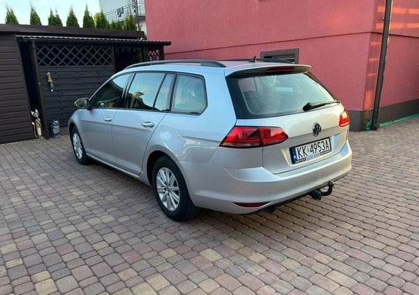 Volkswagen Golf cena 34700 przebieg: 242367, rok produkcji 2014 z Leszno małe 191